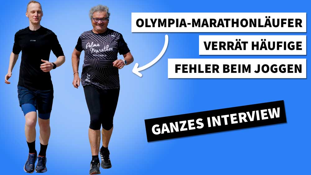 Wie man mit dem Joggen beginnen kann, verrät Olympia-Marathonläufer Herbert Steffny im Interview