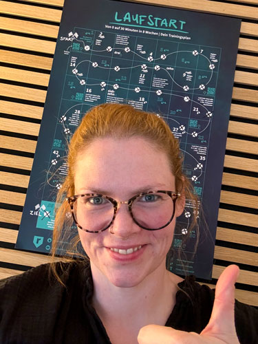 Laufposter Testimonial von runnersflow