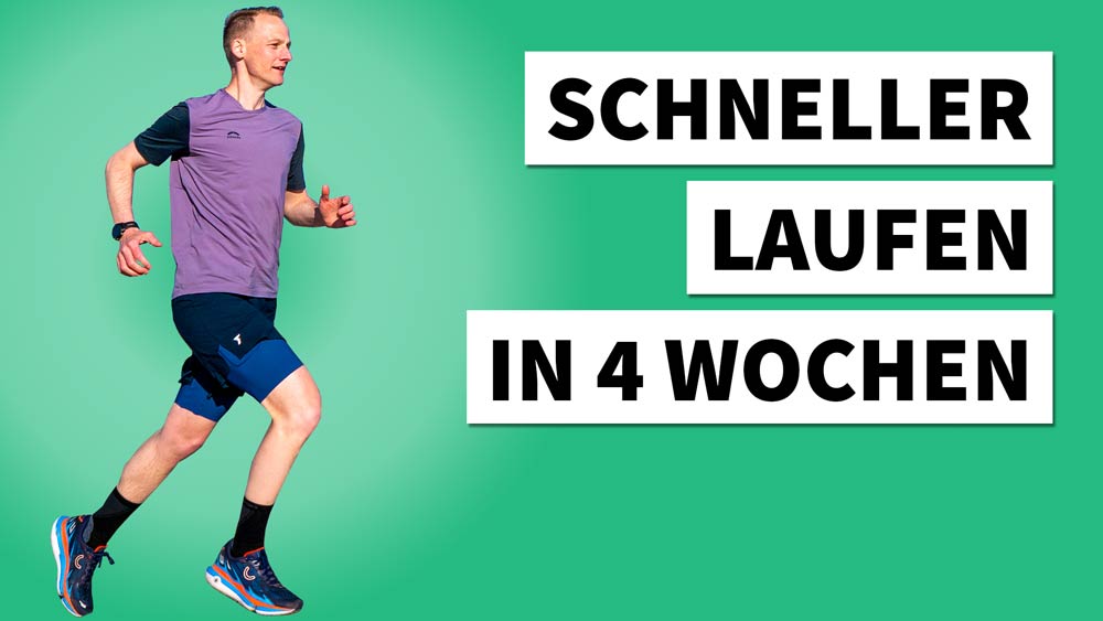 Du willst schneller laufen? Dann schau dir dieses Video an.