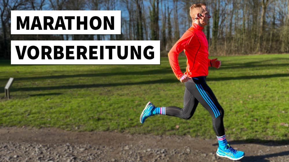 So sehen meine ersten Trainingswochen in der Marathon Vorbereitung aus.